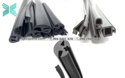 Using rubber gaskets in glass assembly