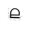 Silicone oven door gasket - 18m x 18mm x 2mm