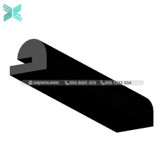 E shaped silicone seal - 25x18x5