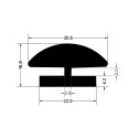 H-Shaped Rubber Packing - 16.8x30.8x4.2