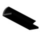 EPDM rubber L-shaped door seal - 17x13x2.5