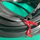 EPDM rubber U-profile gasket 15x15x11