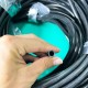 Black silicone tube 6x8