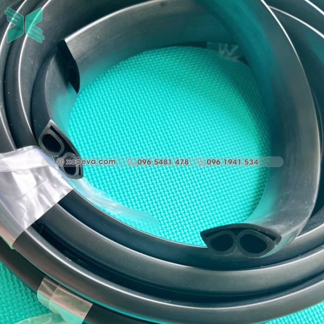 EPDM rubber gasket E-shaped 45x17x2