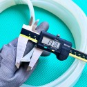 White silicone gasket 12x21.1x5