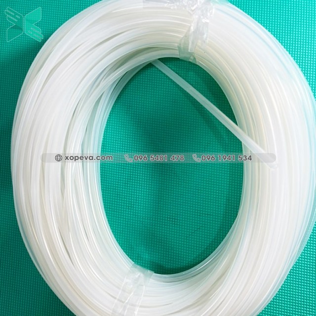 White silicon tube 5x8