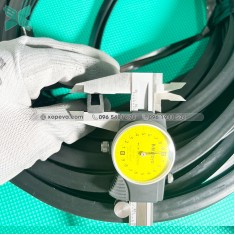 EPDM rubber U-profile seal 10x12x5