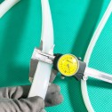 White silicone thermal union U-shaped gasket 10x24x3.8