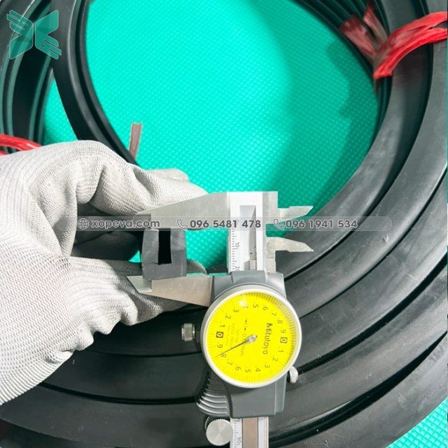 EPDM U-shaped rubber gasket 16x18x5.5