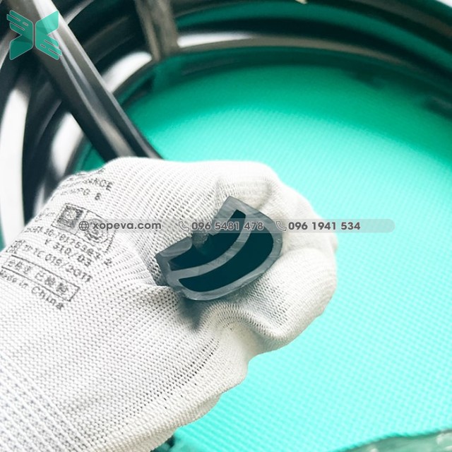 EPDM rubber gasket letter D 18x27x2.5