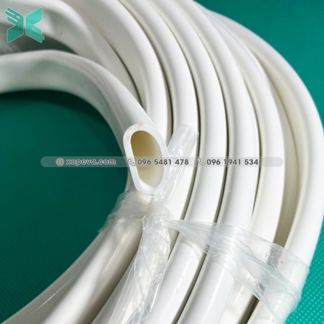 Translucent white silicon tube 25x31