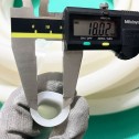 White silicon tube 18x27