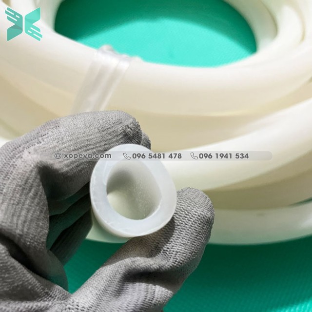White silicon tube 18x27