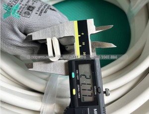 White EPDM rubber Seal U-shaped 8.7x20x3.2