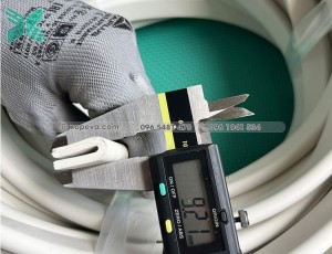 White EPDM rubber Seal U-shaped 8.7x20x3.2